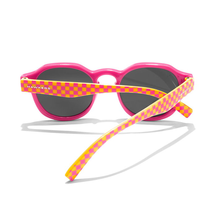 Hawkers Warwick Kids Lunettes de Soleil Rondes Rose Polarisées C3 - 1 unité