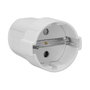 WOLFPACK LINEA PROFESIONAL Base Schuko 2 pôles avec prise de terre, 16A, blanc