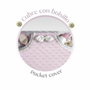 Decuevas Coche de poupée Sophie pliable avec ombrelle et sac