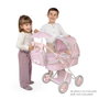 Sophie Poussette pliante pour poupée avec parasol et sac - 38x65x60 cm - dès 3 ans