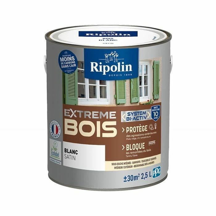 Ripolin Protection Extreme Bois Blanc Satin 2,5 L
