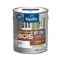 Ripolin Protection Extrême Bois Blanc Satin 2.5 L - Peinture 3 actions pour bois, effet perlant, barrière intempéries, finition parfaite, rendement 30 m² par litre