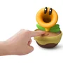 Nintendo Super Mario Bros. Wonder - Fleur Cancan Interactive avec Bouton, Alarme et Capteur de Température - Figurine Électronique Parlante et Musicale (Environ 12 cm)