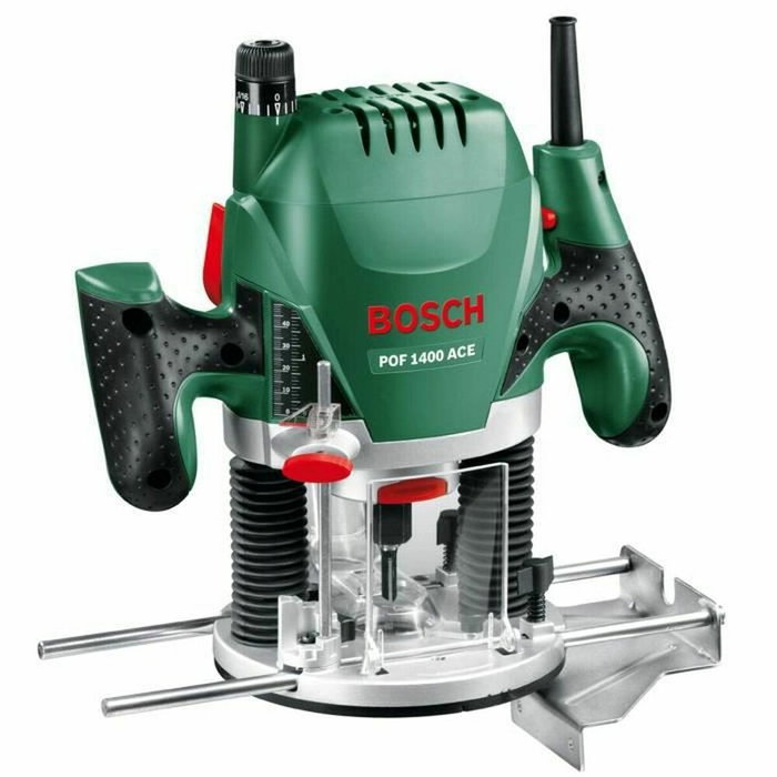 Bosch POF 1400 ACE Défonceuse de précision 1400 W avec set d'accessoires