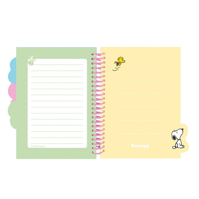 Safta Cahier A5 Snoopy avec couverture rigide