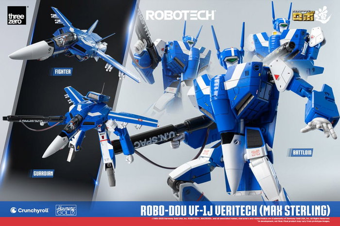 Robotech figurine ROBO-DOU VF-1J Veritech (Max Sterling) 20 cm Robotech figurine ROBO-DOU VF-1J Veritech (Max Sterling) 20 cm
