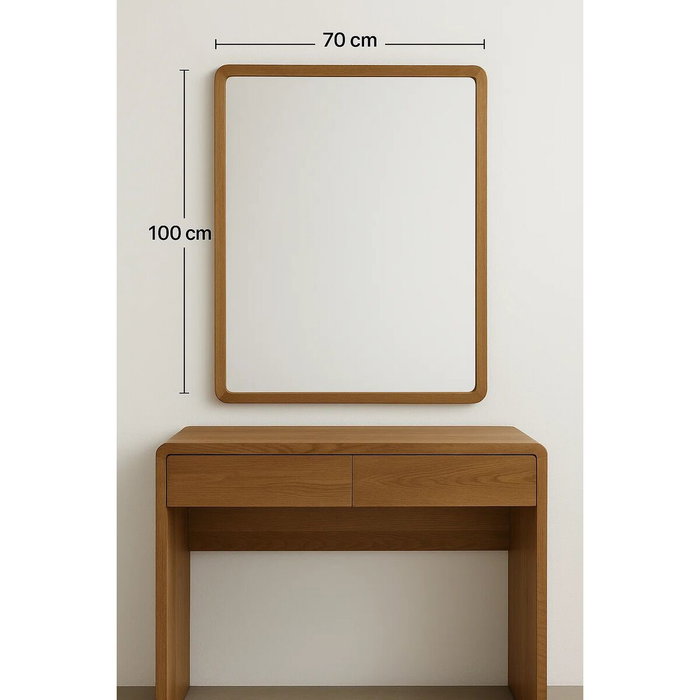 Miroir mural Home ESPRIT Marron Naturel Urbaine 70 x 3 x 100 cm Miroir mural Home ESPRIT Marron Naturel Urbaine 70 x 3 x 100 cm