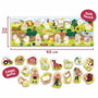 Lisciani Giochi La Ferme - Puzzle panoramique Carotina Baby