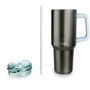 Tasse avec anse Ibili 669009 Vert Acier inoxydable 900 ml