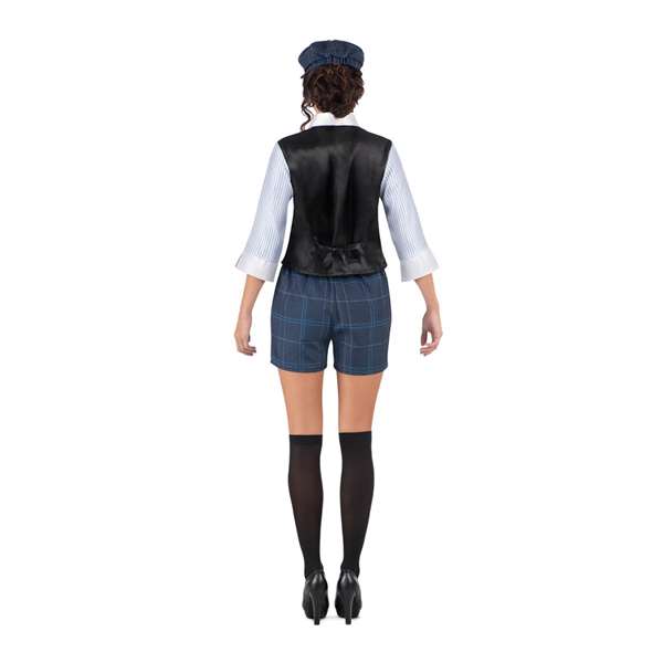 My Other Me - Costume de gangster irlandais taille S - Chapeau, chemise avec gilet et chaîne, cravate à barre, pantalon et chaussettes