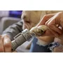 Dremel 7020 - Lime à griffes pour chien sur piles - 4 disques inclus - Tronçonneuse pour coupe et toilettage des ongles à vitesse variable (jusqu'à 18 000 tr/min)