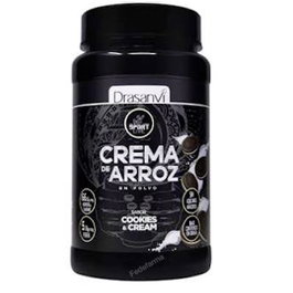 DRASANVI SPORT LIVE Crème de riz saveur Cookies & Cream 1 kg