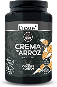 DRASANVI SPORT LIVE Crème de Riz Saveur Cookies & Cream 1 kg DRASANVI SPORT LIVE Crème de Riz Saveur Cookies & Cream 1 kg