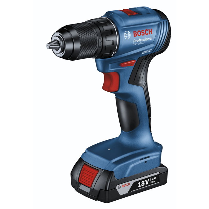 Bosch GSR 18V-45 Perceuse-visseuse sans fil Professional, 2x 2,0Ah, 82 accessoires, L-Case