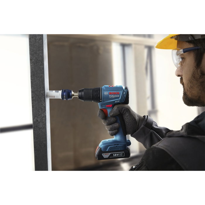 Bosch GSR 18V-45 Perceuse-visseuse sans fil Professional, 2x 2,0Ah, 82 accessoires, L-Case