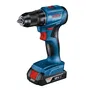 Bosch Professional Perceuse-visseuse sans fil GSR 18V 2x 2,0Ah avec chargeur, 82 pièces et mallette, couple 45 Nm