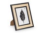 GIFTDECOR Porte-photos noir avec corde 15 x 20 cm
