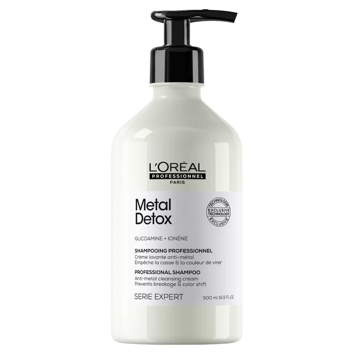 L'Oreal Professionnel Serie Expert Metal Detox Shampooing Antimétal 500 ml L'Oreal Professionnel Serie Expert Metal Detox Shampooing Antimétal 500 ml