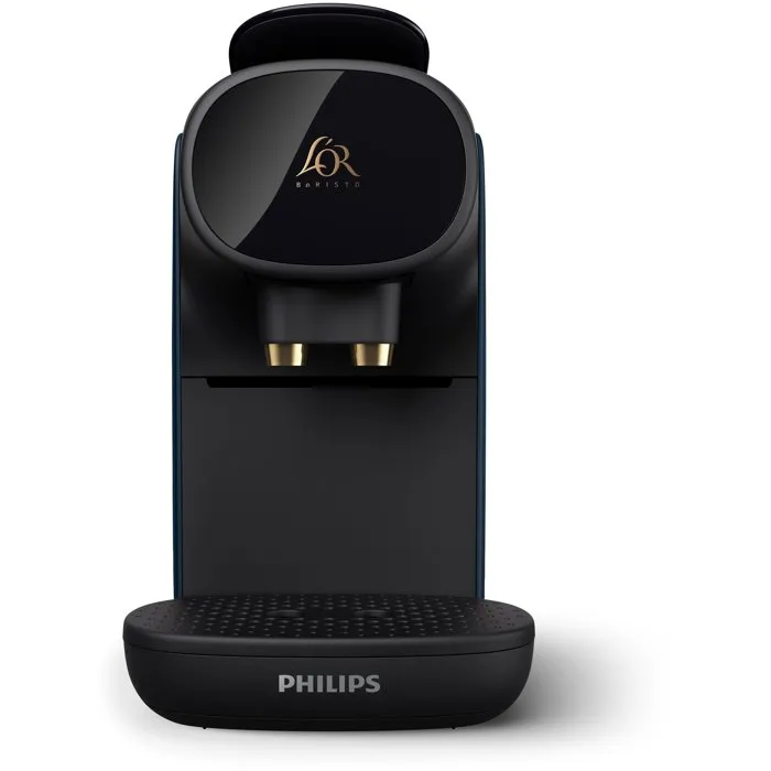 Philips L'Or Barista LM9012/40 - Machine à capsules - Compacte - Bleu - Double Espresso - Compatible Nespresso - 19 bars - Capacité réglable 25-270 ml