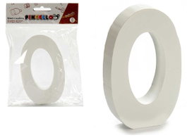 PINCELLO Numéro 0 en bois blanc 2x11cm, lot de 24