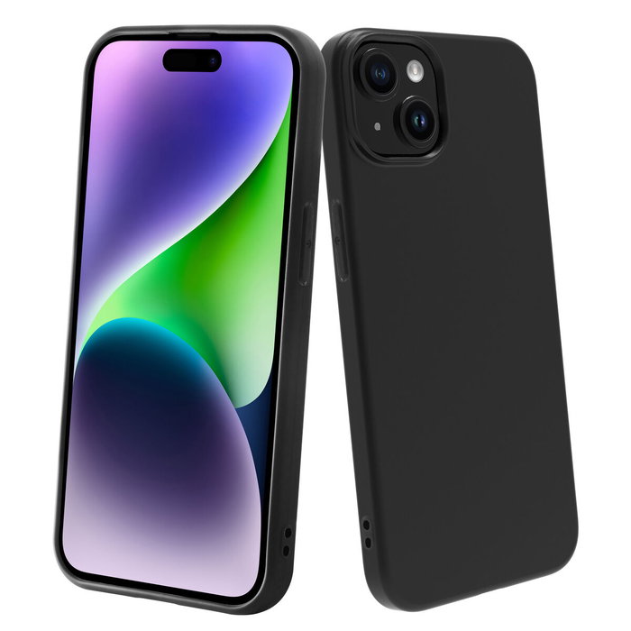 Muvit for Change Coque Recycletek pour iPhone 15 - Noir