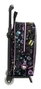 Safta Moch 232+Carro 805 Monster High - Sac à dos avec chariot - Dimensions: 22 x 27 x 10 cm - Pour enfant à partir de 3 ans