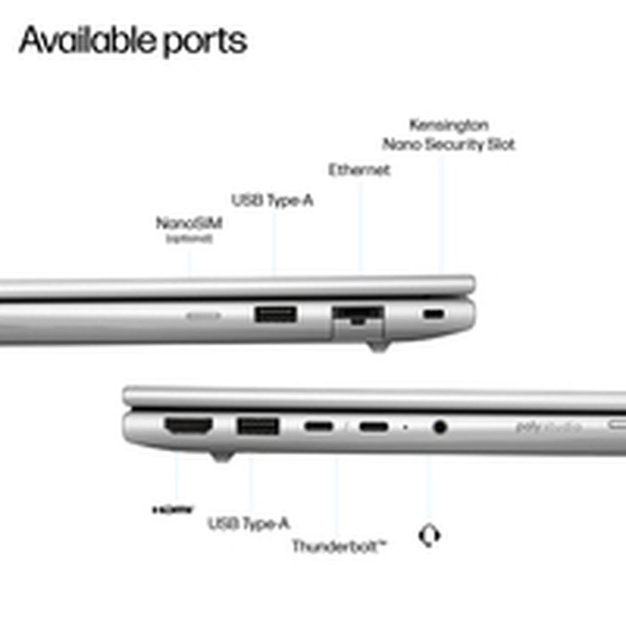 Ordinateur Portable HP AD3A0ET#ABE 14" intel core ultra 5 intel core ultra 7 16 GB RAM 512 GB SSD