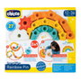 Chicco Arc-en-ciel Multiactivités pour Enfants - Jeu d'Éveil avec Pins et Formes - Jouet Éducatif dès 12 Mois - Réf. 00012198000000