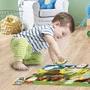Lisciani Giochi Carotina Baby - Puzzle panoramique Les Bois en bois, développe la logique et la motricité fine, jeu d'éveil pour enfants 1 à 4 ans