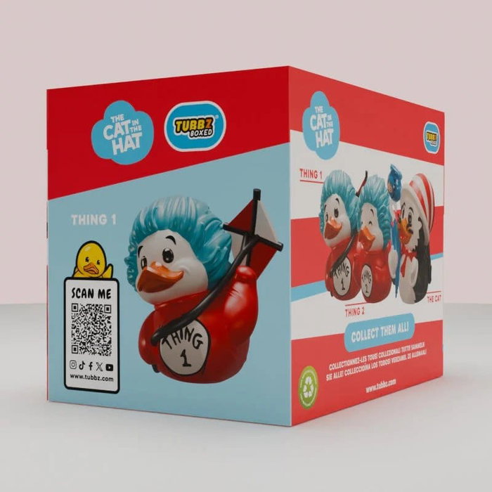 Le Chat chapeauté Tubbz figurine PVC Thing 1 Boxed Edition 10 cm