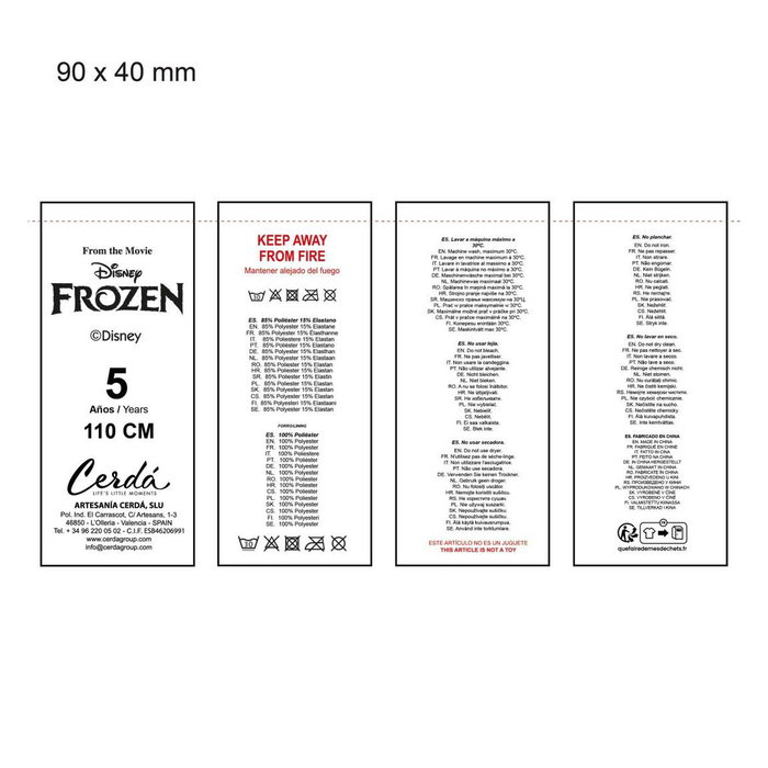 Bas de Bikini Pour Filles Frozen