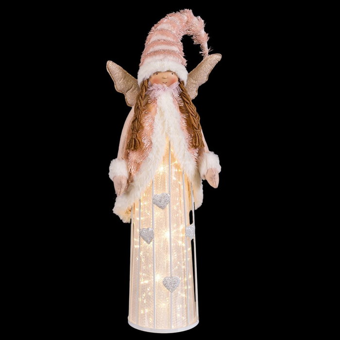 BigBuy Home Décorations de Noël Rose 20 x 13 x 63 cm BigBuy Home Décorations de Noël Rose 20 x 13 x 63 cm