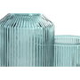 Bouteille d'eau Home ESPRIT Bleu Vert Verre 1 L (2 Unités)
