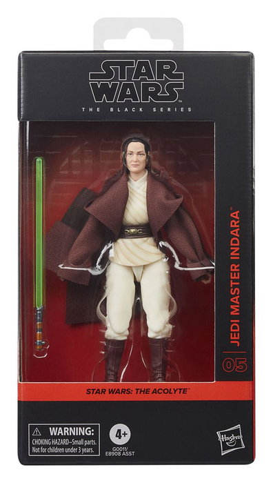 Hasbro Star Wars The Black Series - Maître Jedi Indara 15 cm