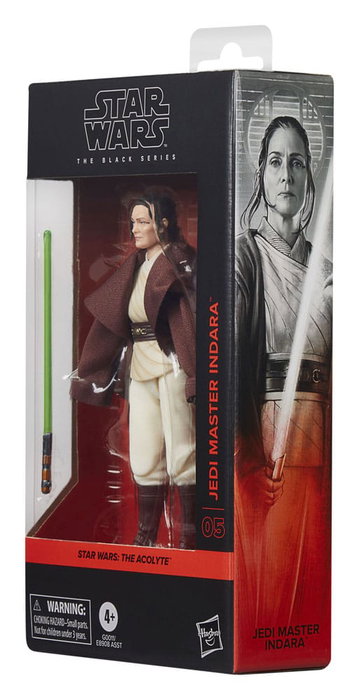 Hasbro Star Wars The Black Series - Maître Jedi Indara 15 cm