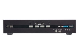 Aten CS1144H4C Commutateur KVM Sécurisé 4 Ports USB HDMI Dual Display avec CAC, Conforme PSD PP v4.0