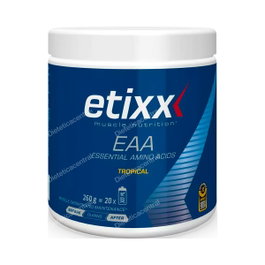ETIXX EAA 260G Poudre d'acides aminés essentiels BCAA Vegan - Arôme Fruits Tropicaux