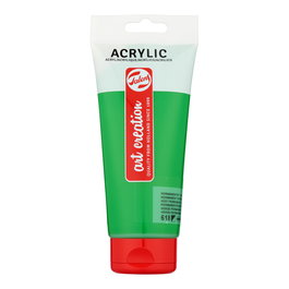 Talens Art Creation Peinture Acrylique Vert Permanent Clair 618 - Tube 200 ml