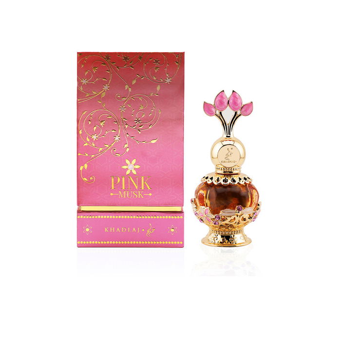 Khadlaj Huile de Parfum Concentrée Musc Rose Femme 20 ml