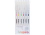 Innspiro Set de 6 marqueurs COLORING double pointe