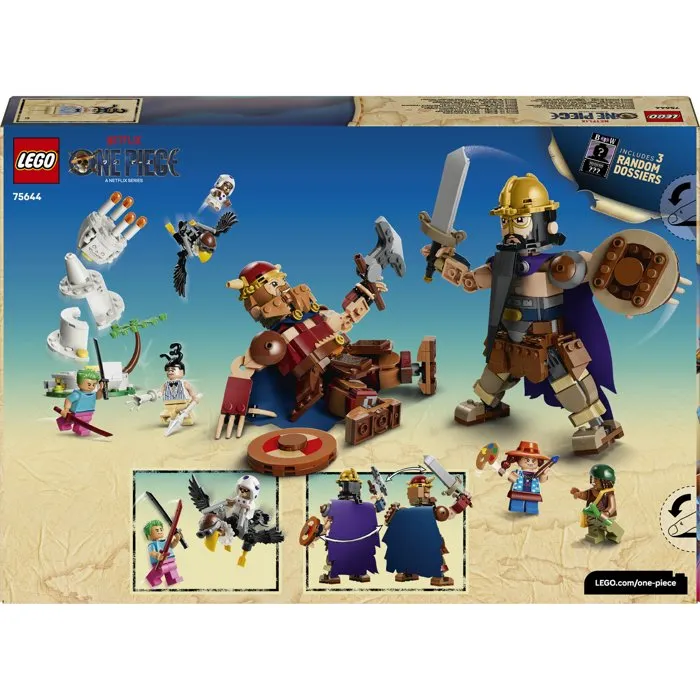 LEGO Dorry vs Brogy: Gigantes Little Garden 75644