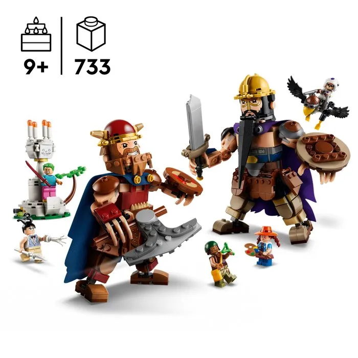 LEGO Dorry vs Brogy: Gigantes Little Garden 75644