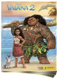 Panini - Album de Stickers Vaiana 2 - Aventure Captivante en Français - Scènes Emblématiques avec Vaiana et Maui