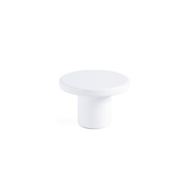 VIEFE Bouton modèle Como blanc mat ø26 mm