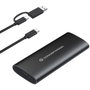 Conceptronic Boîtier Externe SSD M.2 USB 3.2 Gen 2 Type C NVMe SATA