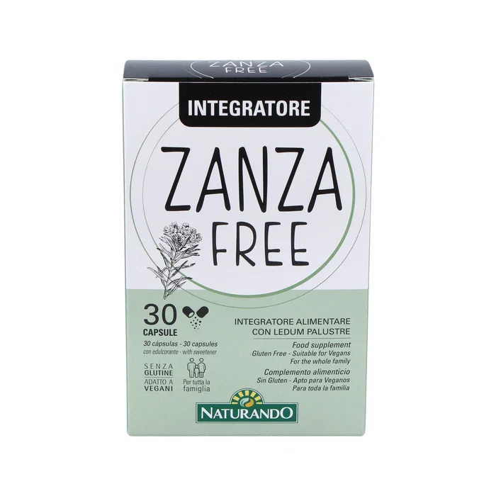 NATURANDO ZANZA FREE moustiques 30 capsules NATURANDO ZANZA FREE moustiques 30 capsules