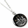 THE CARAT SHOP - Colgante Castillo Hogwarts Harry Potter en alliage de zinc (93% zinc, 3% cuivre, 4% aluminium)
