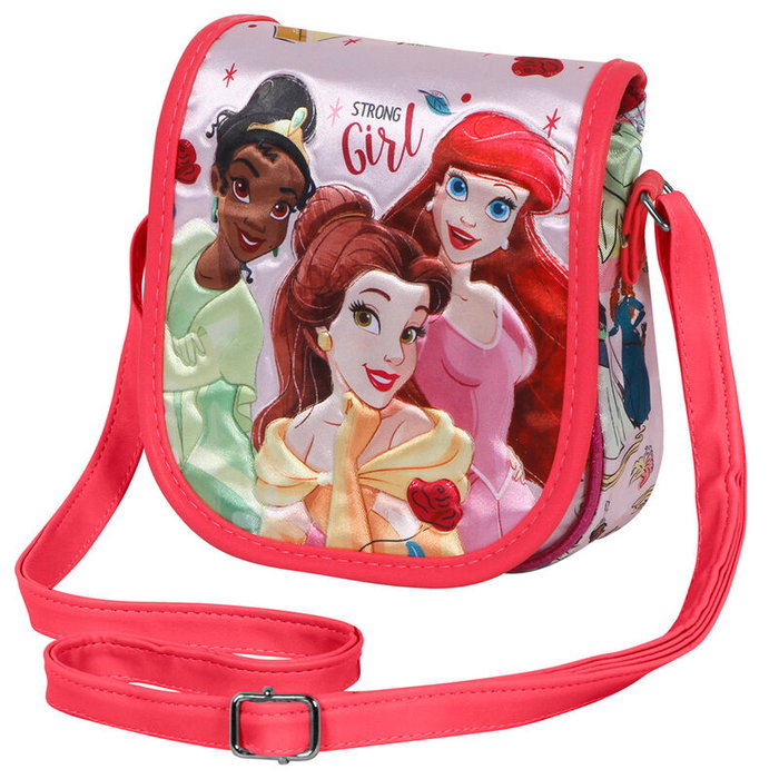 KARACTERMANIA Sac à dos enfant Muffin Strong Disney Princesses avec bretelle ajustable et fermeture magnétique - 16.5x6x16.5 cm