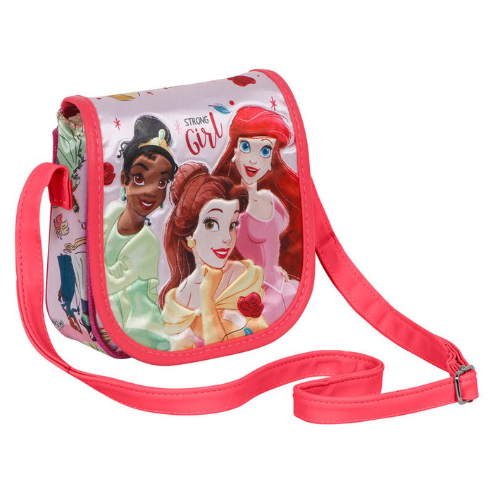 KARACTERMANIA Sac à dos enfant Muffin Strong Disney Princesses avec bretelle ajustable et fermeture magnétique - 16.5x6x16.5 cm