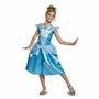 Liragram Déguisement enfant Disney Princesa Cendrillon Classic Bleu, 5-6 ans